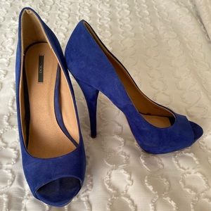 Women’s Navy Platform High Heels